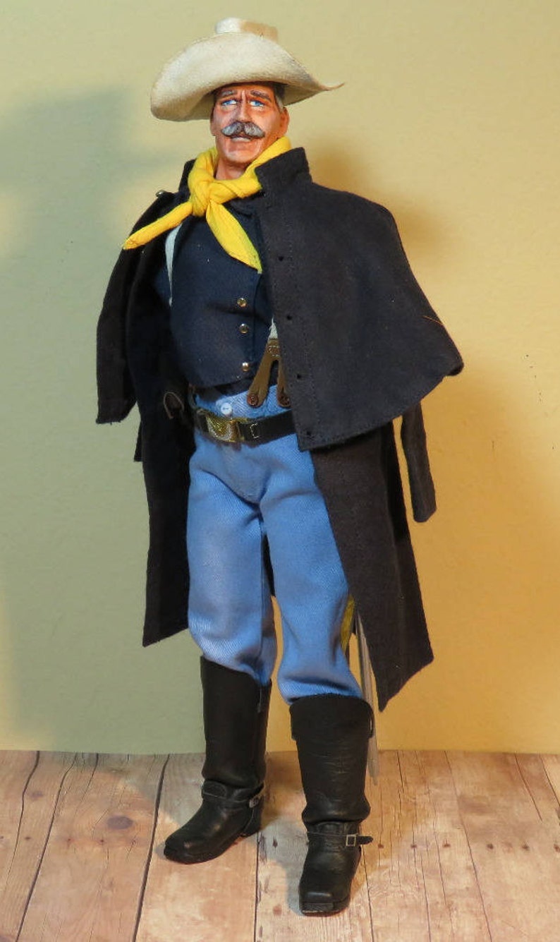 Deluxe Custom Captain Nathan Brittles Cavalry by Old Days of Yore Made to Order 1/6 scale Cowboy image 5