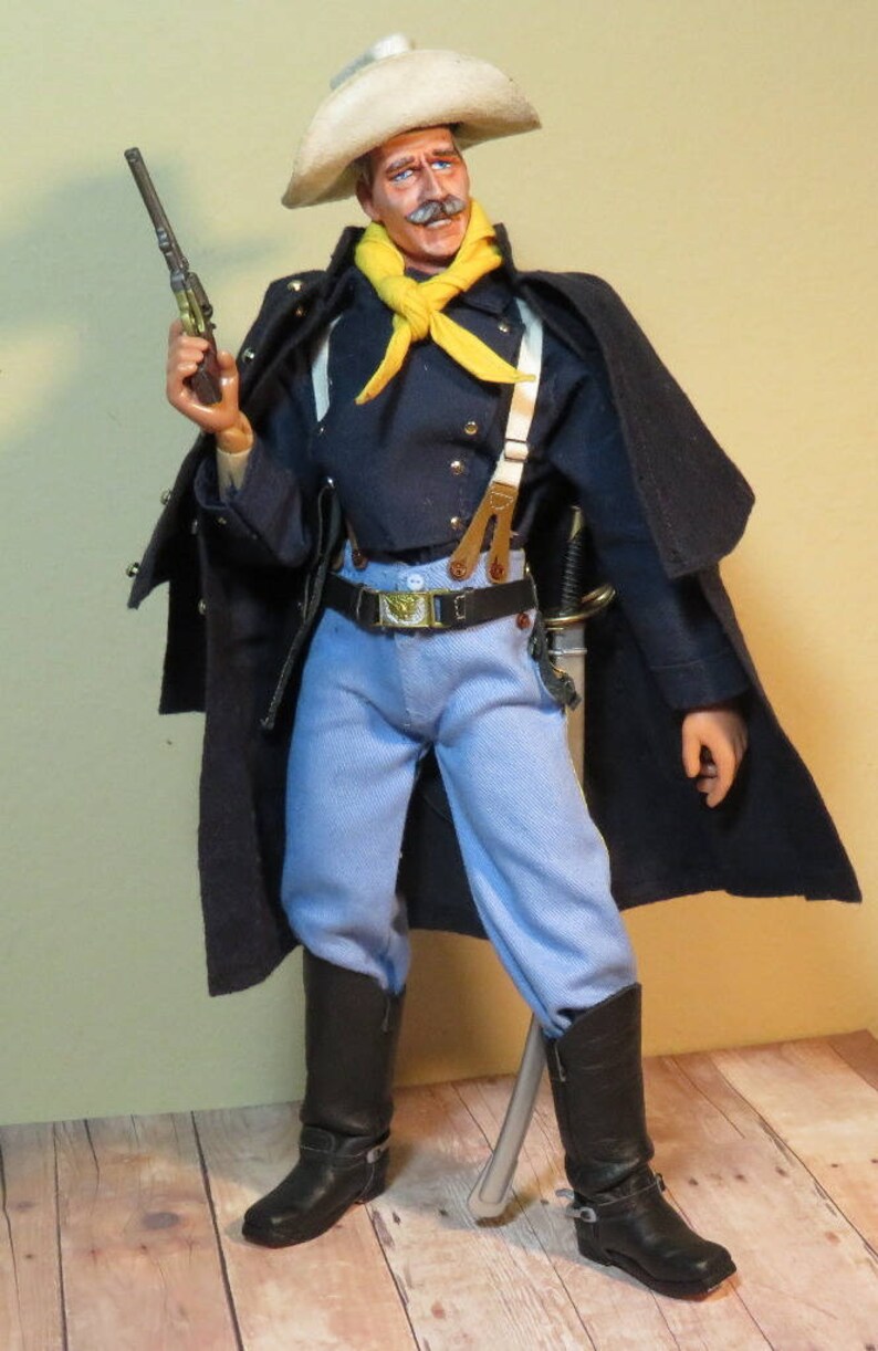 Deluxe Custom Captain Nathan Brittles Cavalry by Old Days of Yore Made to Order 1/6 scale Cowboy image 1