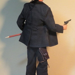 Custom Cowboy Doc Holiday from the Movie Wyatt Earp 1/6 Scale Made to Order image 6