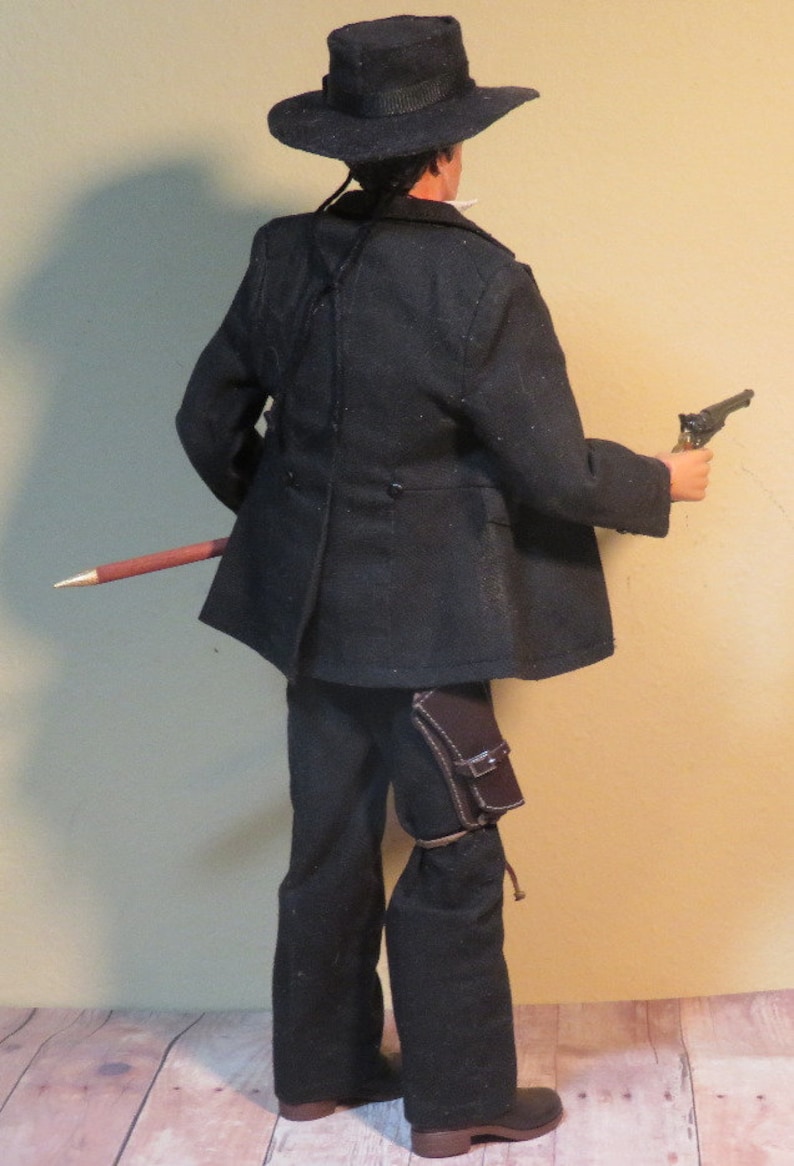 Custom Cowboy Doc Holiday from the Movie Wyatt Earp 1/6 Scale Made to Order image 6