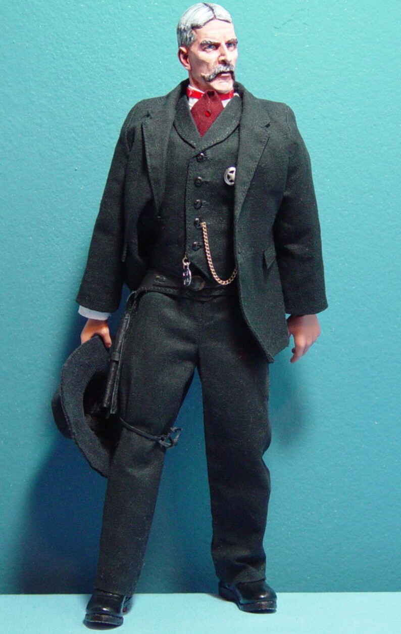 Custom Cowboy Virgil Earp 1/6 Scale Made to Order image 5