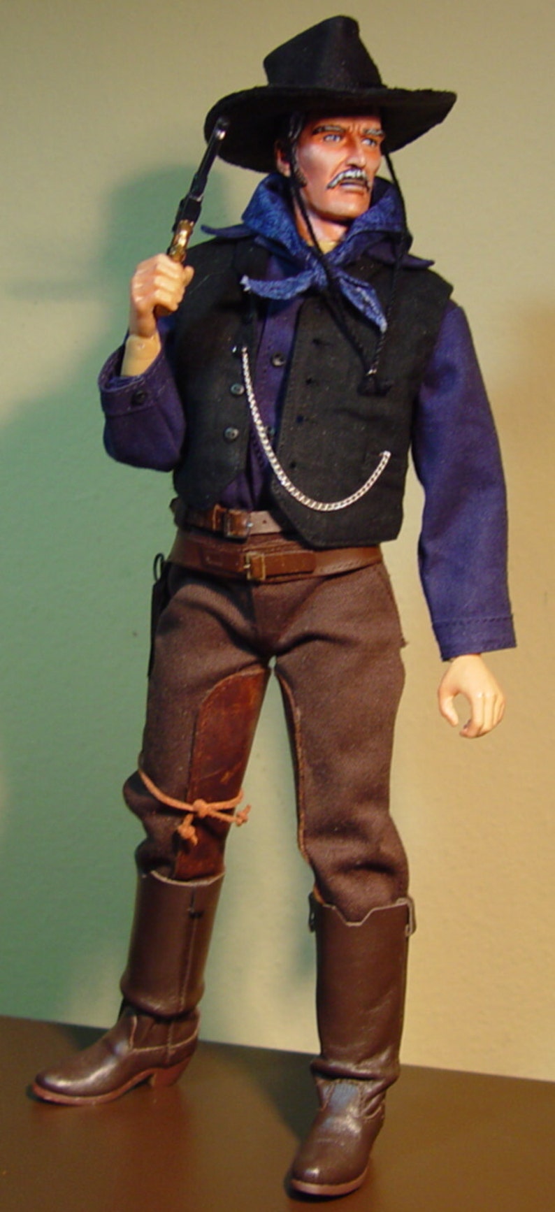 Custom Cowboy Henry Hooker from the Movie Tombstone 1/6 Scale Limited Edition Made to order image 1