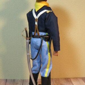 Deluxe Custom Captain Nathan Brittles Cavalry by Old Days of Yore Made to Order 1/6 scale Cowboy image 3