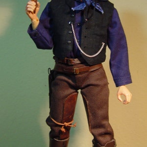 Custom Cowboy Henry Hooker from the Movie Tombstone 1/6 Scale Limited Edition Made to order image 2