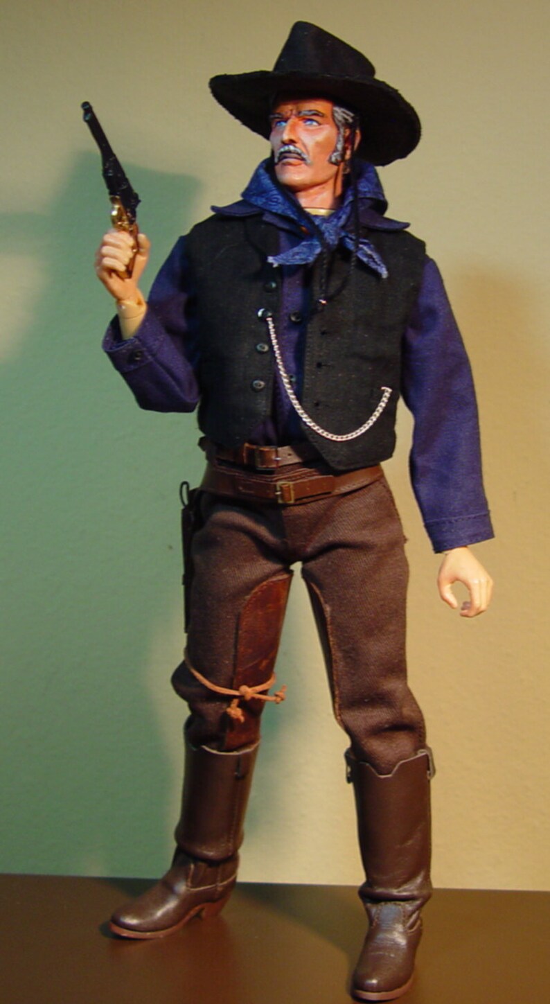 Custom Cowboy Henry Hooker from the Movie Tombstone 1/6 Scale Limited Edition Made to order image 2