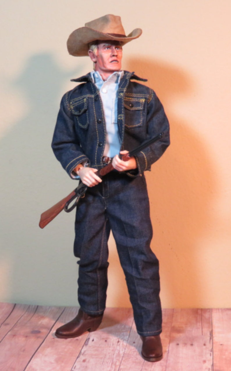 Custom Cowboy Lucas the Rancher Made to Order 1/6 scale image 3