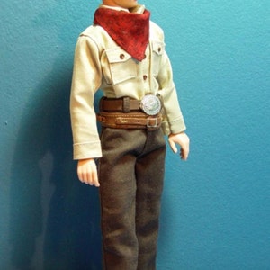 Custom Cowboy Wyoming Ranch Foreman Made to Order 1/6 scale image 3