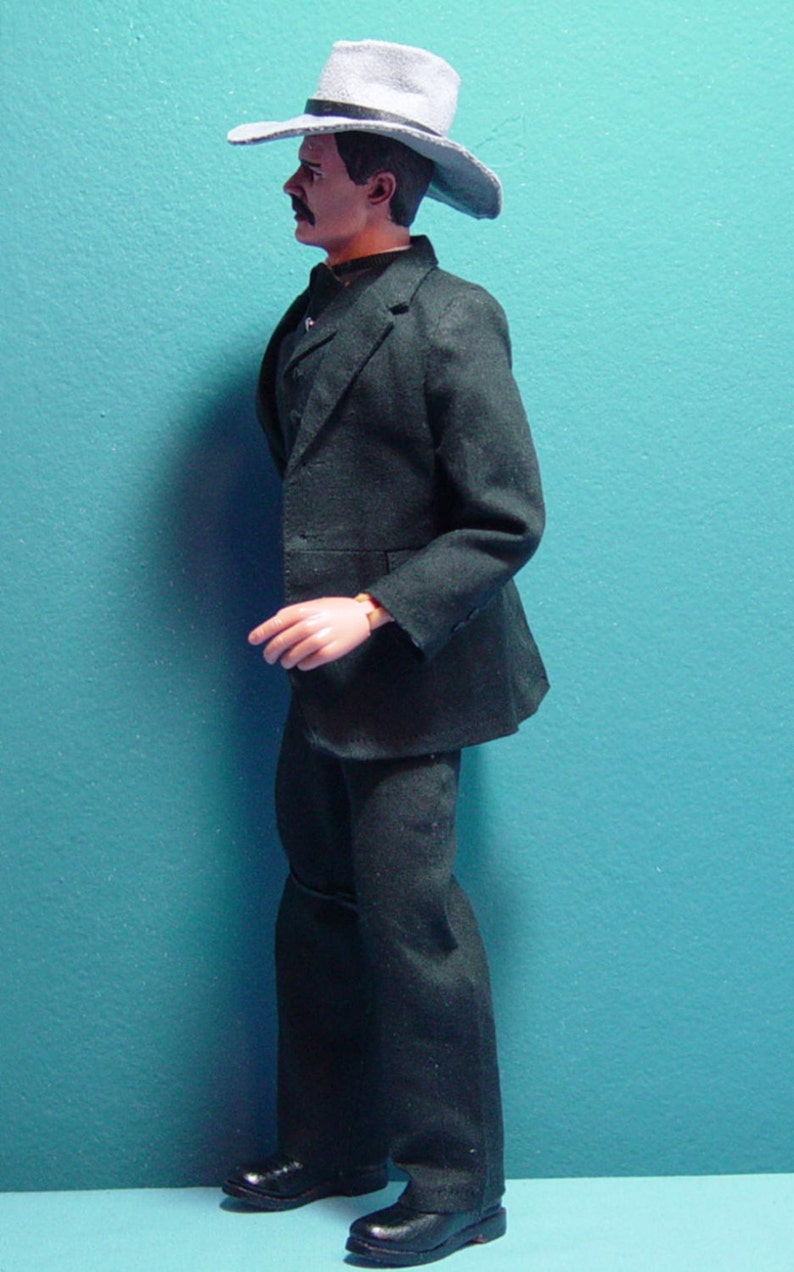 Custom Cowboy Morgan Earp from the Movie Tombstone 1/6 Scale Made to Order image 4