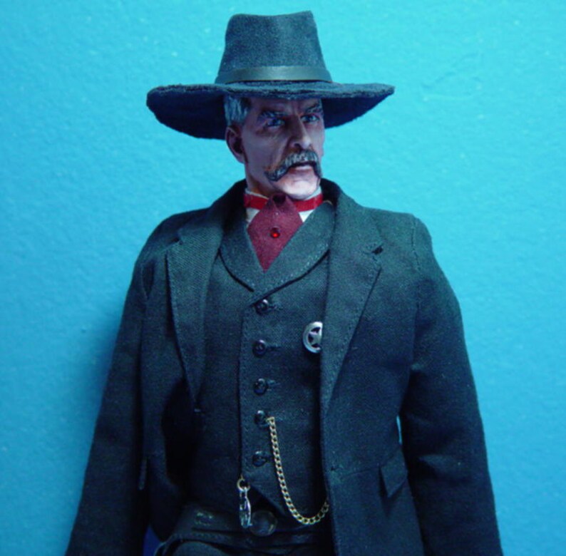 Custom Cowboy Virgil Earp 1/6 Scale Made to Order image 4