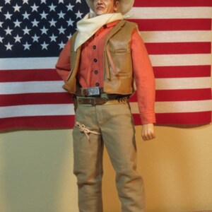 Custom Cole Thornton Legendary Hollywood Cowboy In Stock 1/6 scale image 3