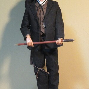 Custom Cowboy Doc Holiday from the Movie Wyatt Earp 1/6 Scale Made to Order image 3