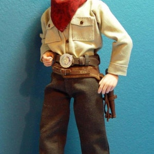 Custom Cowboy Wyoming Ranch Foreman Made to Order 1/6 scale image 2