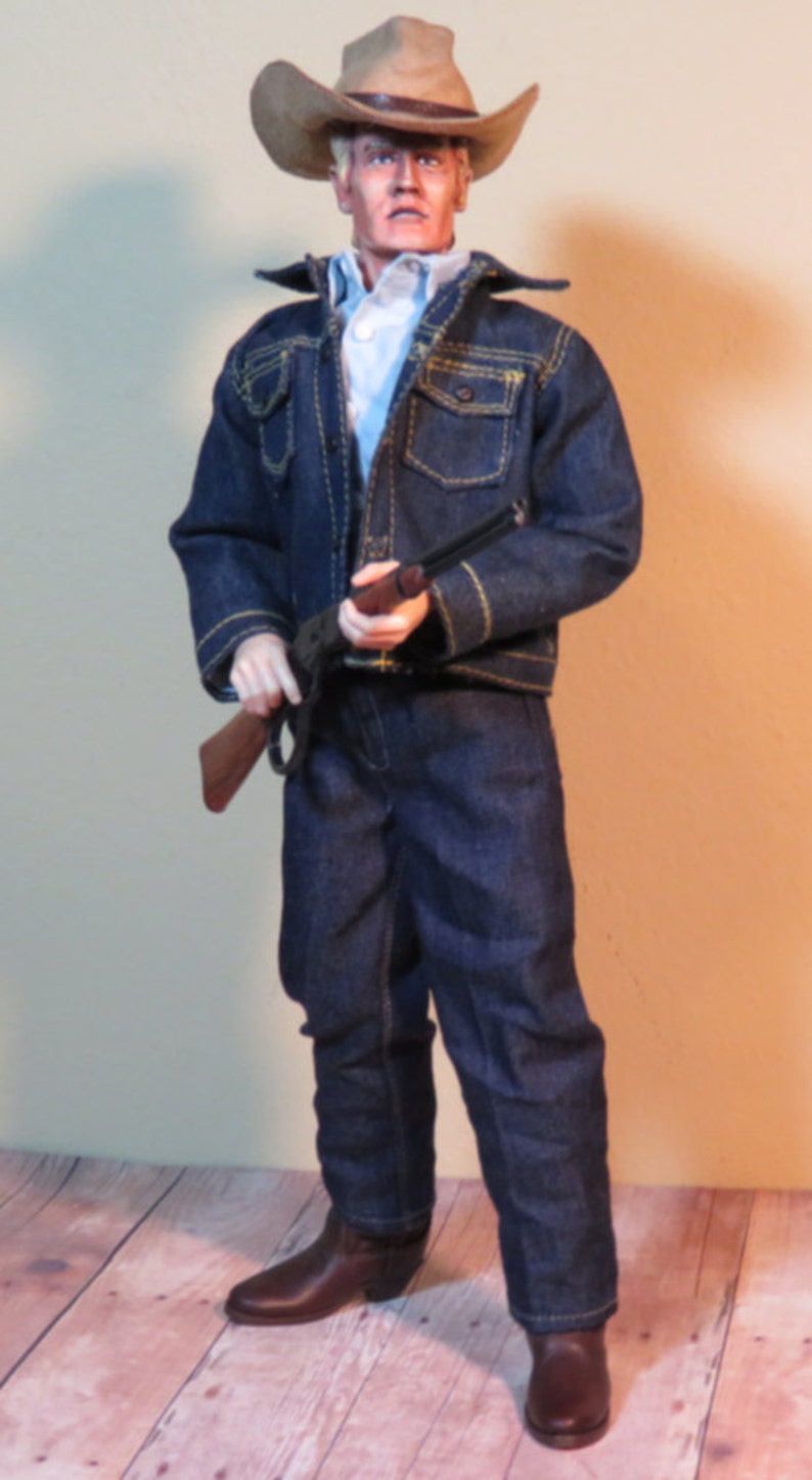 Custom Cowboy Lucas the Rancher Made to Order 1/6 scale image 1