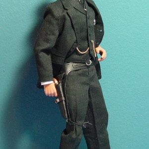 Custom Cowboy Wyatt Earp from the Movie Tombstone 1/6 Scale Made to Order image 2