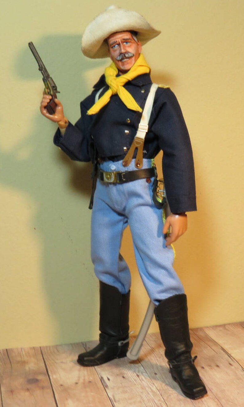 Deluxe Custom Captain Nathan Brittles Cavalry by Old Days of Yore Made to Order 1/6 scale Cowboy image 6