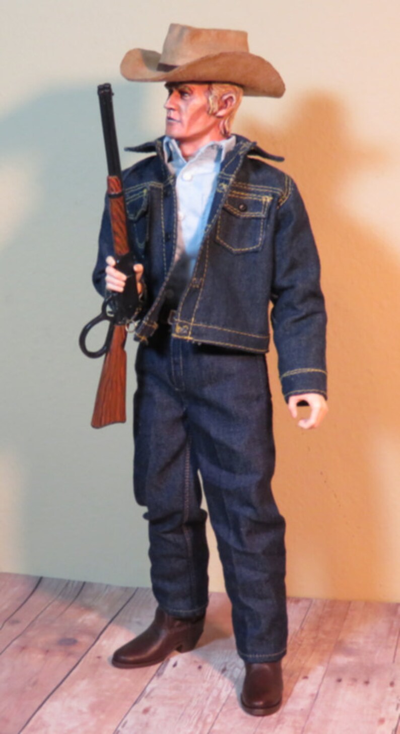 Custom Cowboy Lucas the Rancher Made to Order 1/6 scale image 2