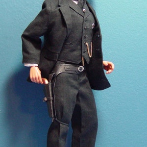 Custom Cowboy Morgan Earp from the Movie Tombstone 1/6 Scale Made to Order image 2