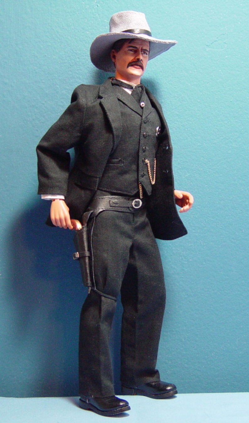 Custom Cowboy Morgan Earp from the Movie Tombstone 1/6 Scale Made to Order image 2