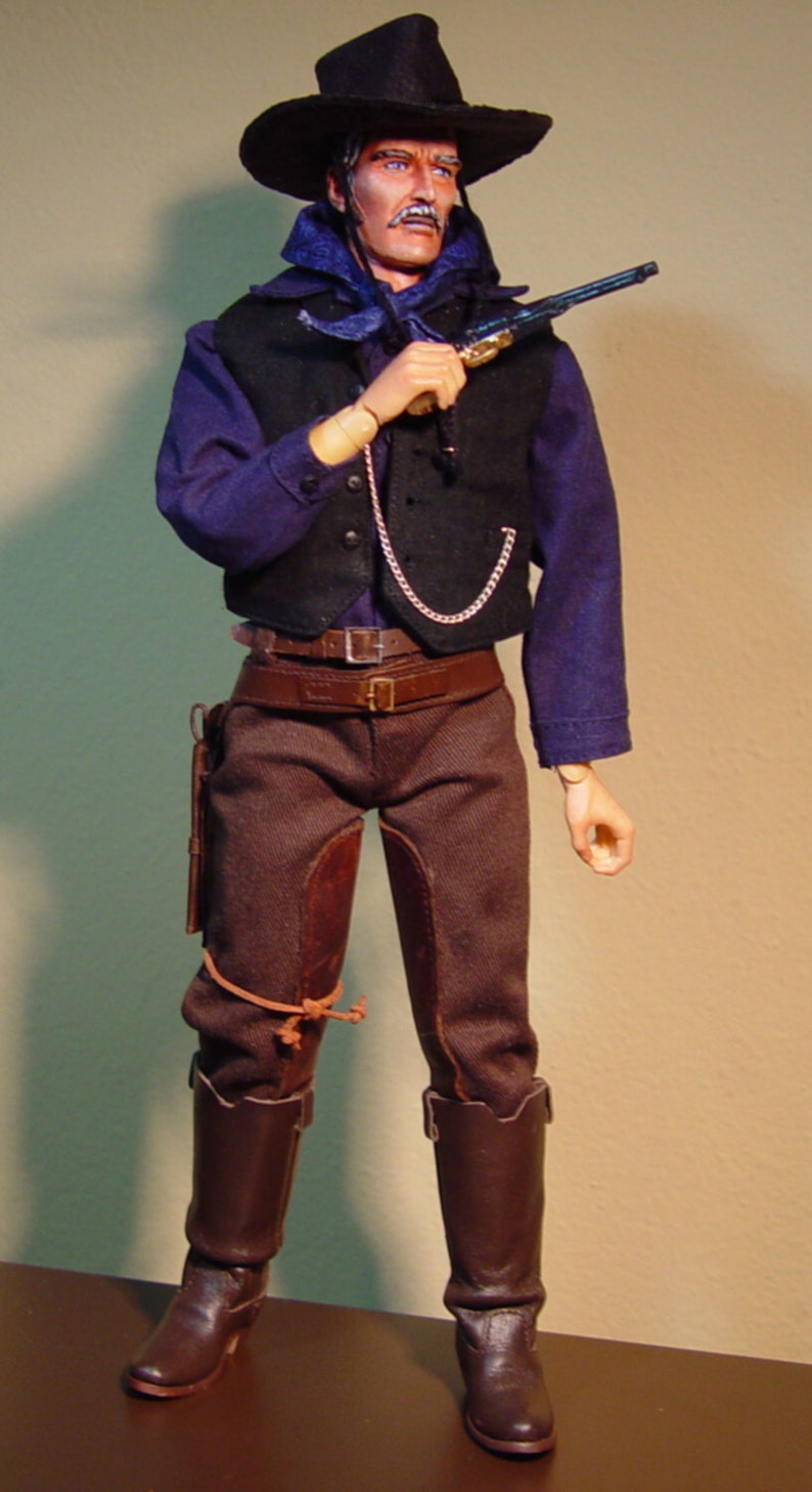 Custom Cowboy Henry Hooker from the Movie Tombstone 1/6 Scale Limited Edition Made to order image 3