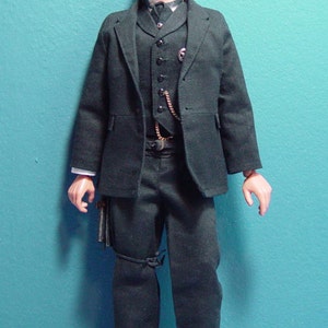 Custom Cowboy Morgan Earp from the Movie Tombstone 1/6 Scale Made to Order image 3