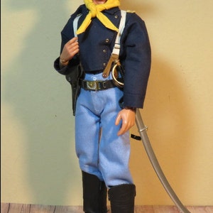 Deluxe Custom Captain Nathan Brittles Cavalry by Old Days of Yore Made to Order 1/6 scale Cowboy image 2