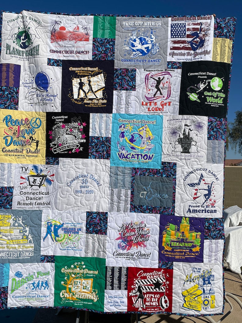 MADE TO ORDER Custom T-shirt Quilt Listing - Etsy