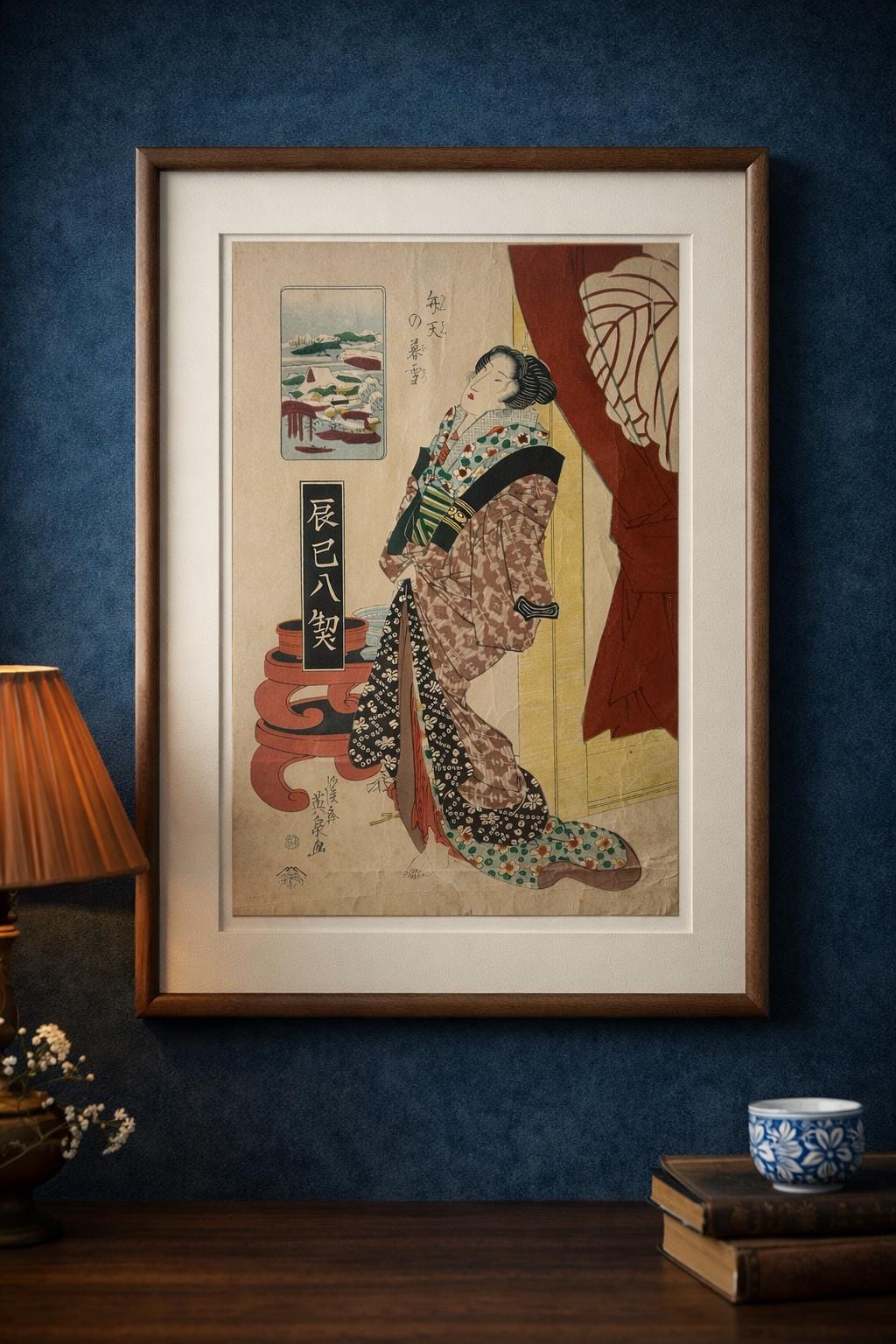 Geisha Painting Original - Etsy