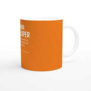 Mok voor senior ontwikkelaars op Stack Overflow - Grappig cadeau voor programmeurs afbeelding 2