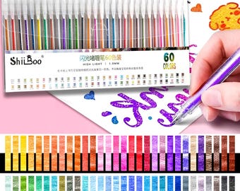 Colors Glitter Gel Pen 1.0mm