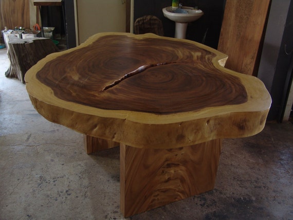 Round slab dining table outlet