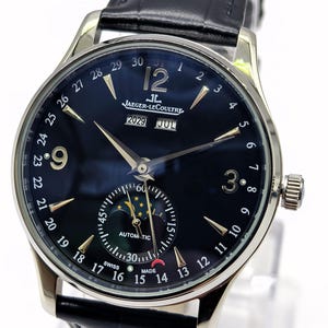 Vintage Jaeger LeCaultre Master Control Moonphase Automatic Men's Wrist Watch Free Shipping