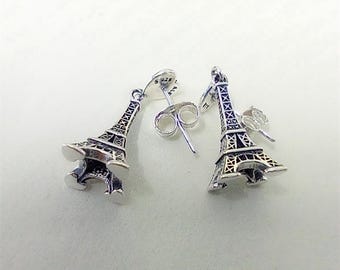 Pandora Eiffel Tower Drop Earrings Sterling Silver