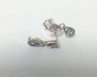 Pandora Brilliance Cz Drop Earrings Ale S925