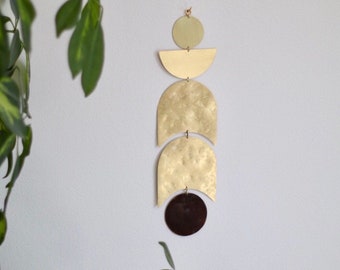 Brass wall hanging