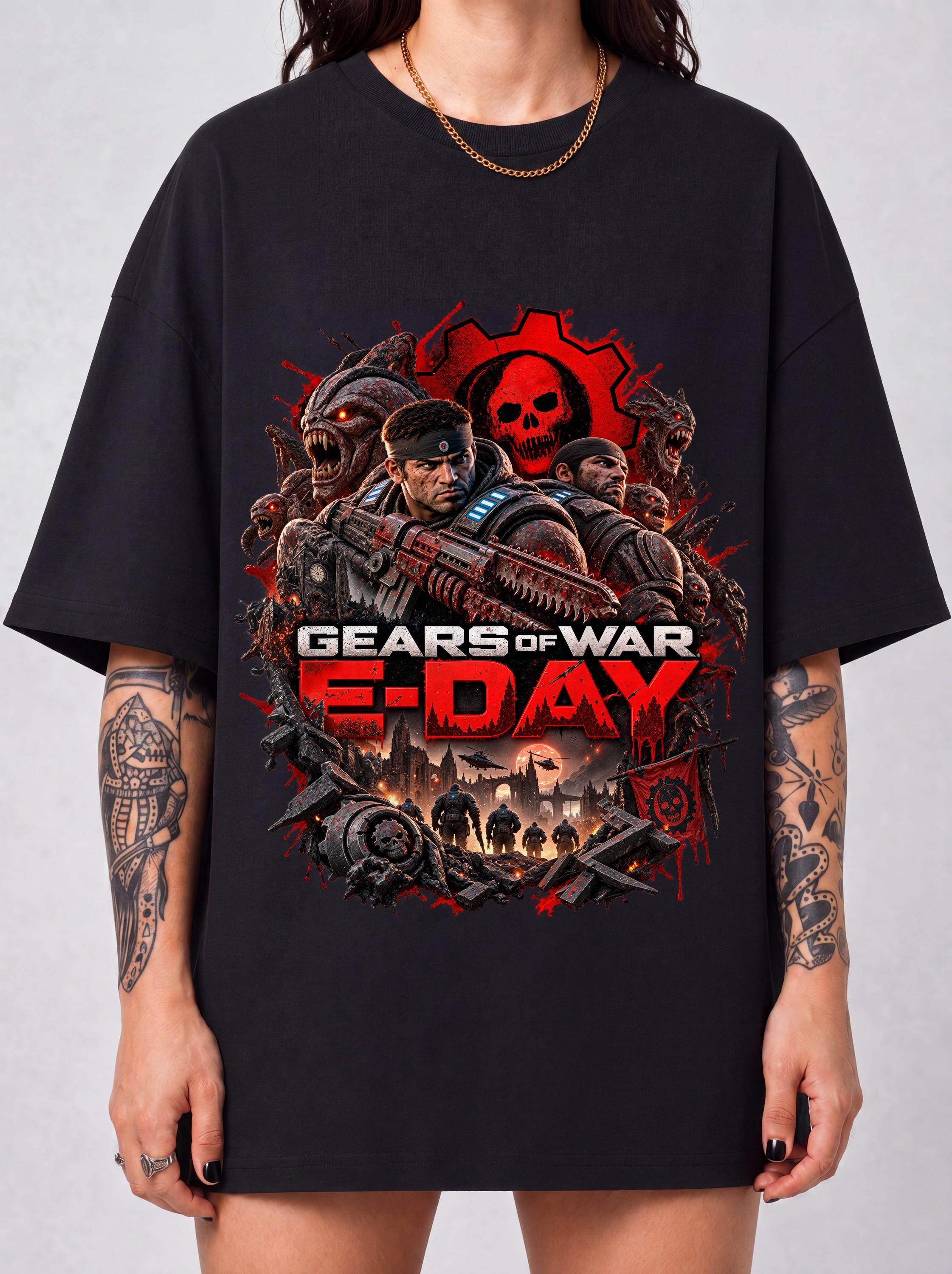Gears of War T Shirt - Etsy