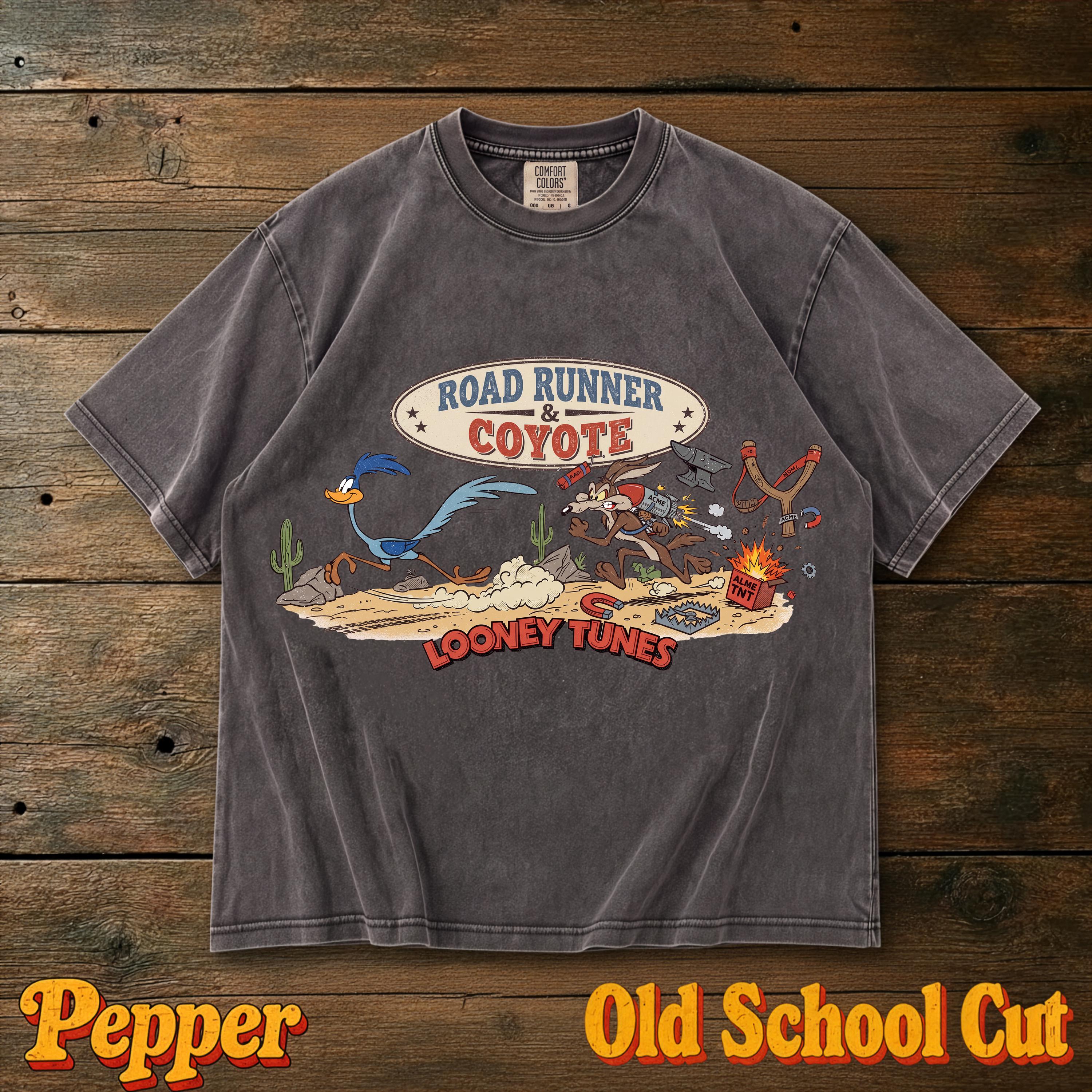 Wile E Coyote Roadrunner Shirts - Etsy
