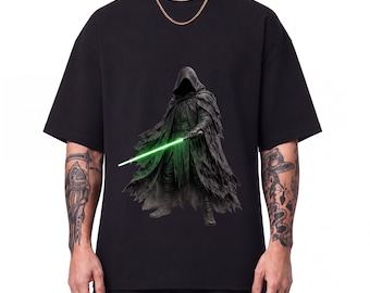 Oversized Unisex Vintage Star Wars T-Shirt , Classic Retro , Jedi Style