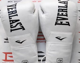 パーソナライズされたエバーラストボクシングレースアッププロフェッショナルファイティングトレーニングボクシンググローブプロスパーリングムエタイ、