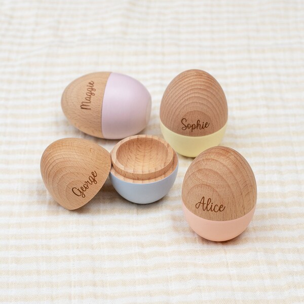 Wooden Easter Eggs Etsy