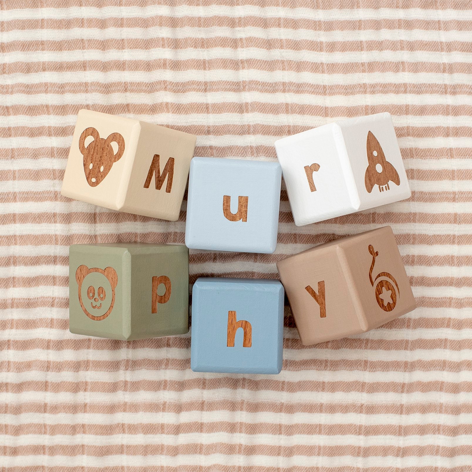 Wooden Letter Blocks / Baby Name Blocks Etsy UK