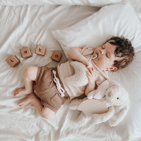 Wooden Letter Blocks / Baby Name Blocks / New Baby Gift 