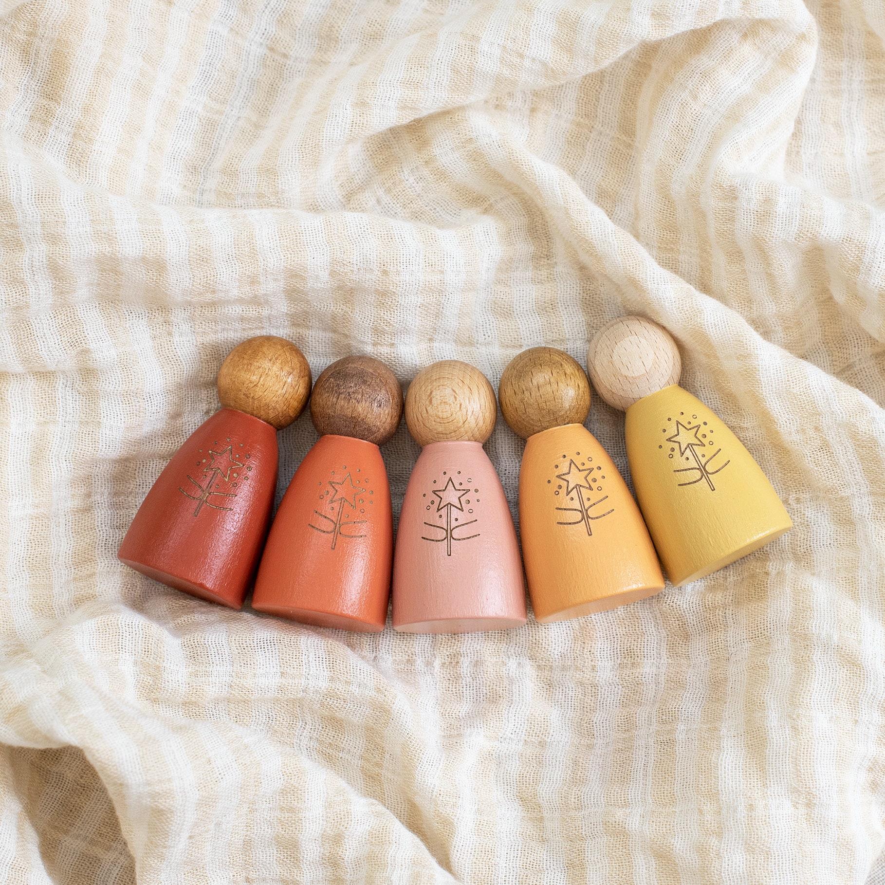 Firefly Fairies Peg Dolls Set