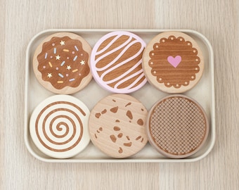 Wooden Cookies Set