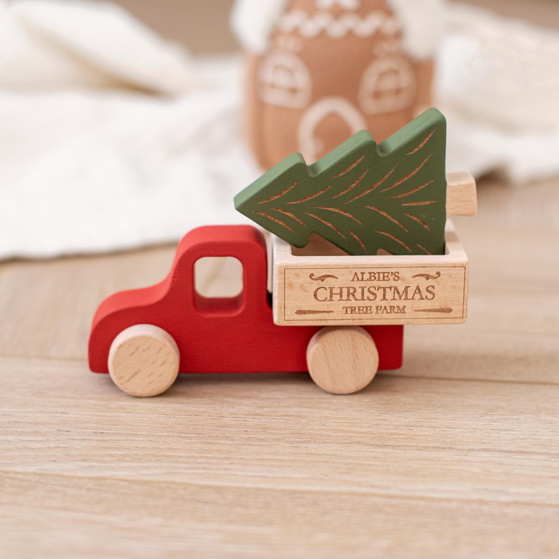 Matchbox Camion Consegna UPS Marrone 1:64 - Decorazione Natalizia Con Mini Albero - Foto 2
