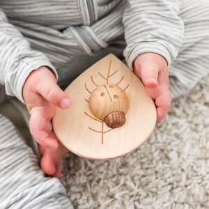 Wooden Counting Ladybirds and Number Leaves Set image 2