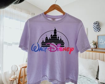 Comfort Colors® Boxy Tee Walt Disney Shirt, Vintage Disney Inspired Tee, Magical Theme Park Graphic Tshirt, Disney Vacation shirt