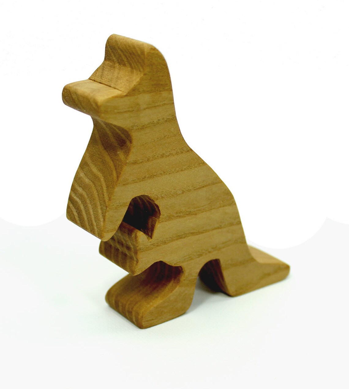 Kangaroo Mother With Baby in Pouch Joey Noahs Ark Animal Etsy