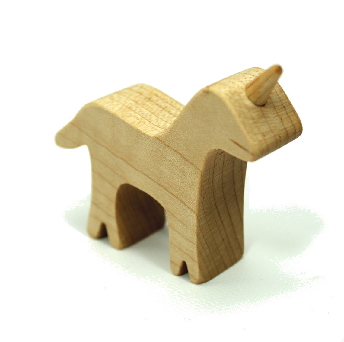 Wood Toy Unicorn Small Baby Unicorn Wooden Toy for Girls Etsy