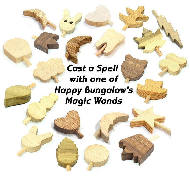 Magic Fairy Wand Wood Magic Wand, Princess Wand, Wooden Wand, Wooden Magic Wand, Flower Girl Wand, Wooden Star Wand, Wood Star Wand image 5