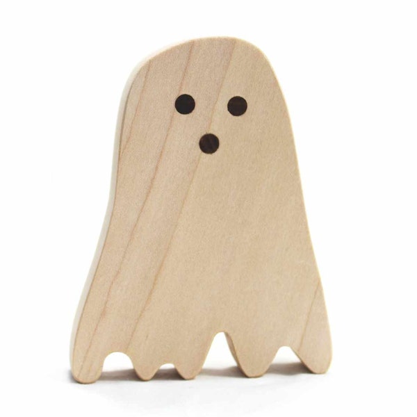 Ghost Toy, Classic Toy, Monster Toy, Halloween Toy, Halloween Decor, Spooky Decor, Natural Wood Toy